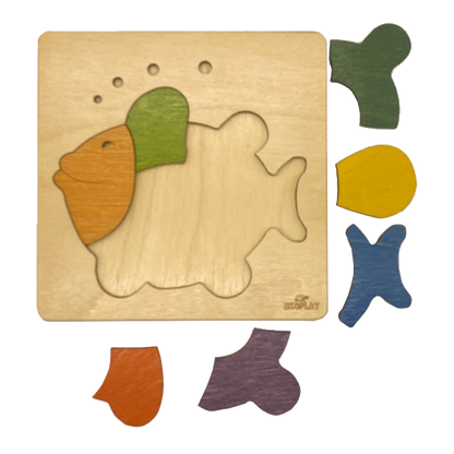 Rainbow Fish Learning Puzzle – Ocean Learning Fun