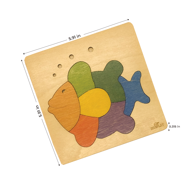 Rainbow Fish Learning Puzzle – Ocean Learning Fun