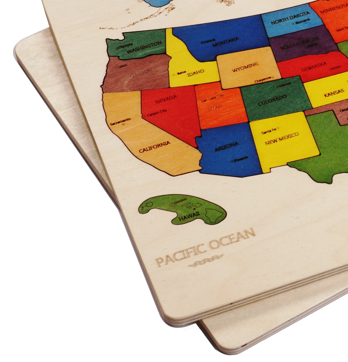 USA Map Explorer Puzzle – A Journey Across States