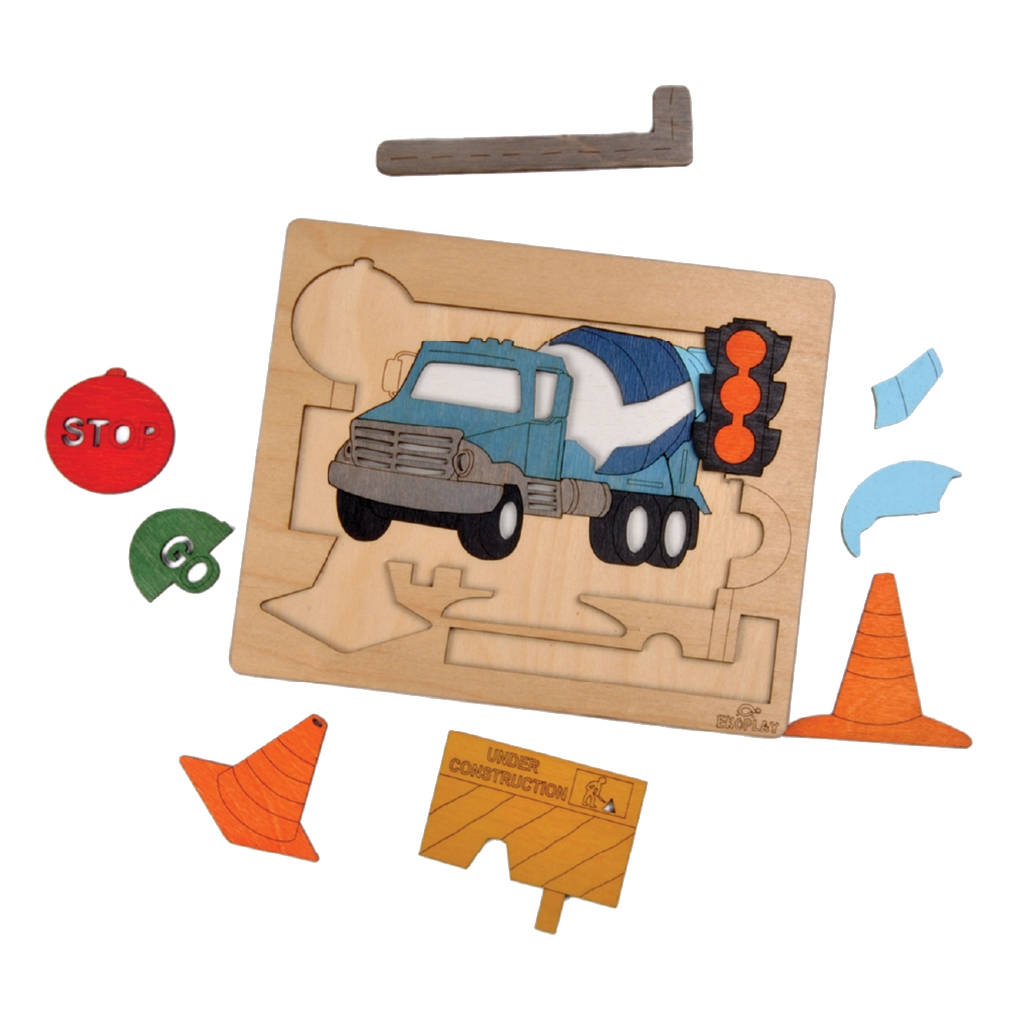 Road Construction Layer Puzzle – Infrastructure Explorer