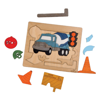 Road Construction Layer Puzzle – Infrastructure Explorer