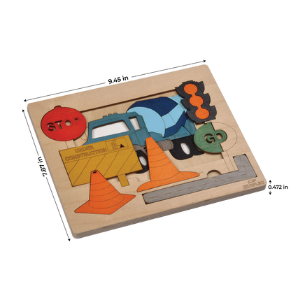 Road Construction Layer Puzzle – Infrastructure Explorer