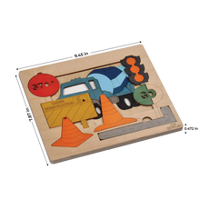 Road Construction Multilayered Wooden Puzzles For Kids