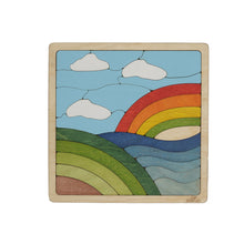 Ekoplay Wooden Rainbow Puzzle - 25 Pieces, Fun Learning Game, Educational Toys for Boys, Girls, Kids, Toddlers (Multicolor, 3+ Age Group)