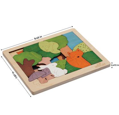 Woodland Puzzle - Discover Forest Life