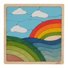 Wooden Rainbow Puzzle - 3+ Age Group