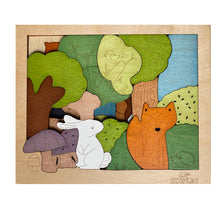 Woodlands Puzzle for Kids | 33 Piece Jigsaw Puzzle for Pre-School Kids | Learning and Educational Toy Gift for Boys & Girls 3 Years and Above