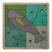 Yangtze Finless Porpoise Wooden Puzzle - 3 Years and Above