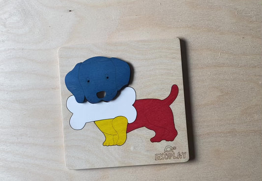 Dog with a Bone - First Puzzle Fun