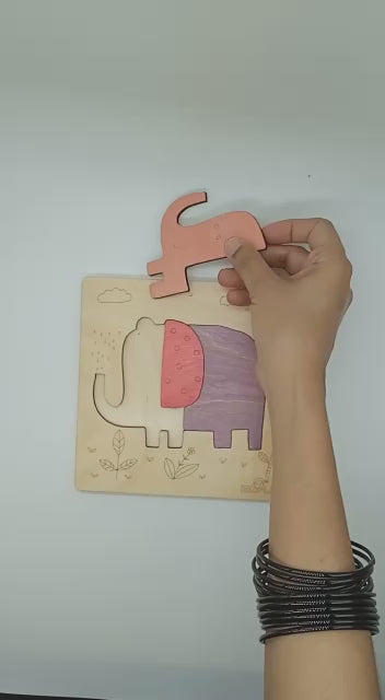 Playful Elephant – First Puzzle Fun