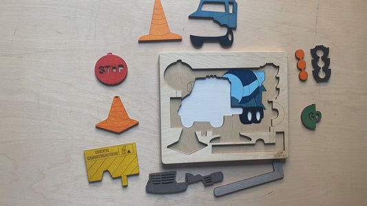 Road Construction Layer Puzzle – Infrastructure Explorer