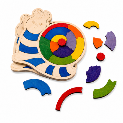 Sunny the Snail Puzzle , Slow and Steady Fun! Ages 2+ years
