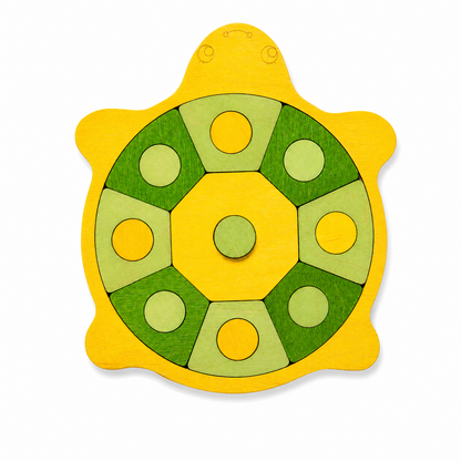 Tiny the Turtle Puzzle , Slow and Steady Fun! Ages 2+ years