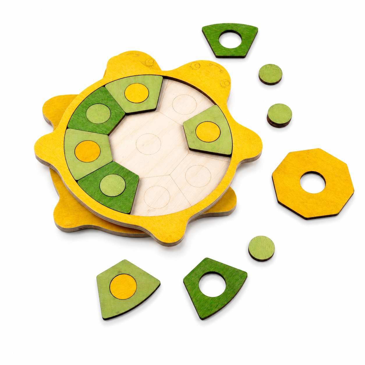 Tiny the Turtle Puzzle , Slow and Steady Fun! Ages 2+ years